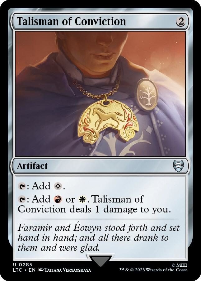 Talisman of Conviction - 285 - uncommon