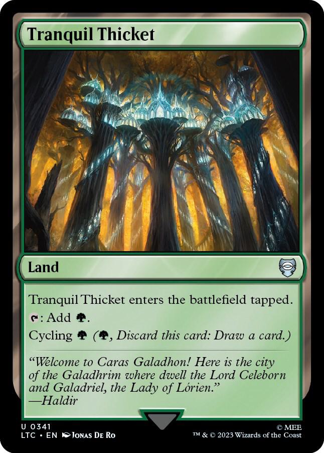 Tranquil Thicket - 341 - uncommon