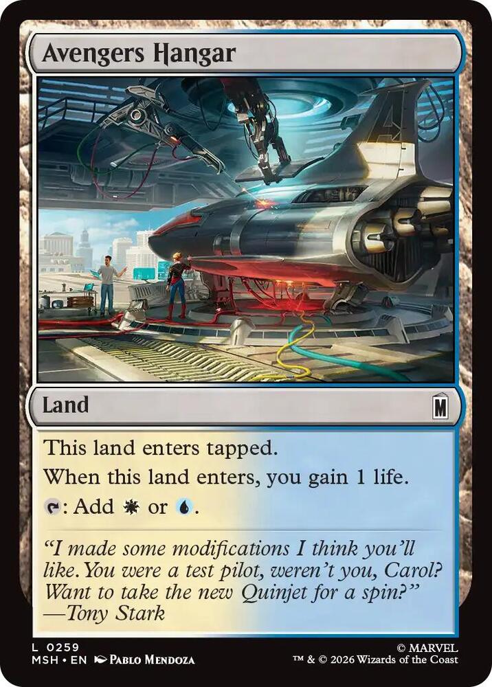 Avengers Hangar - 259 - common