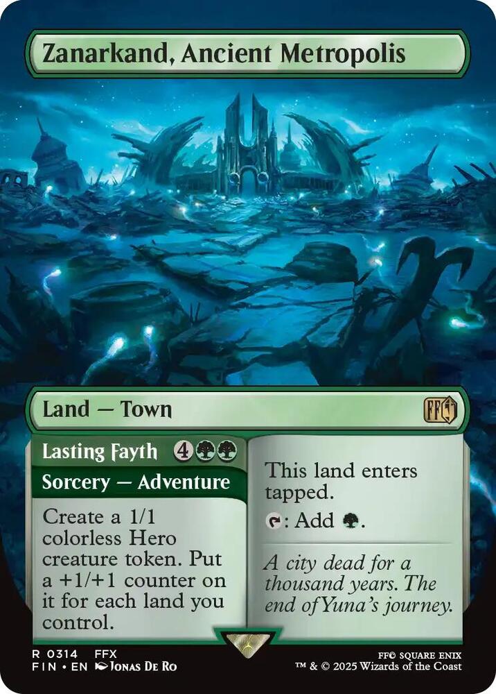 Zanarkand, Ancient Metropolis // Lasting Fayth - 314 - rare