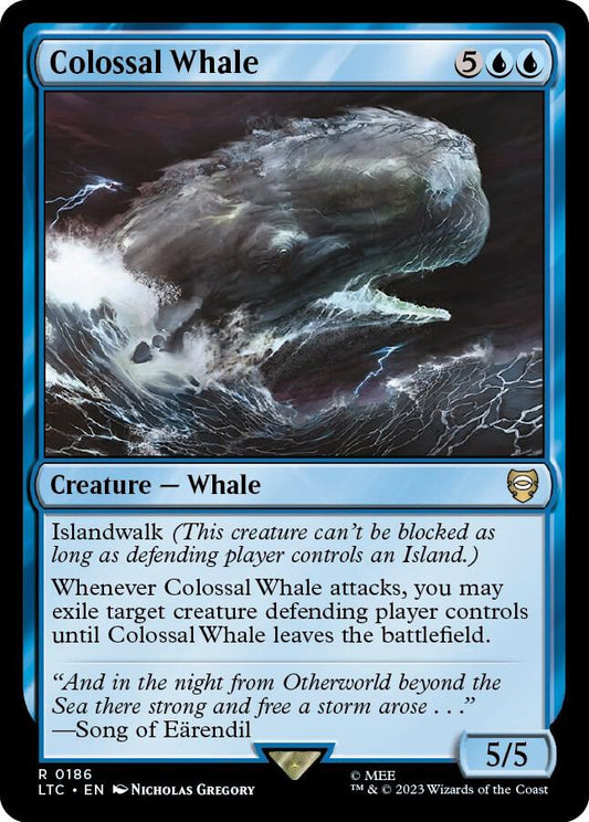 Colossal Whale - 186 - rare