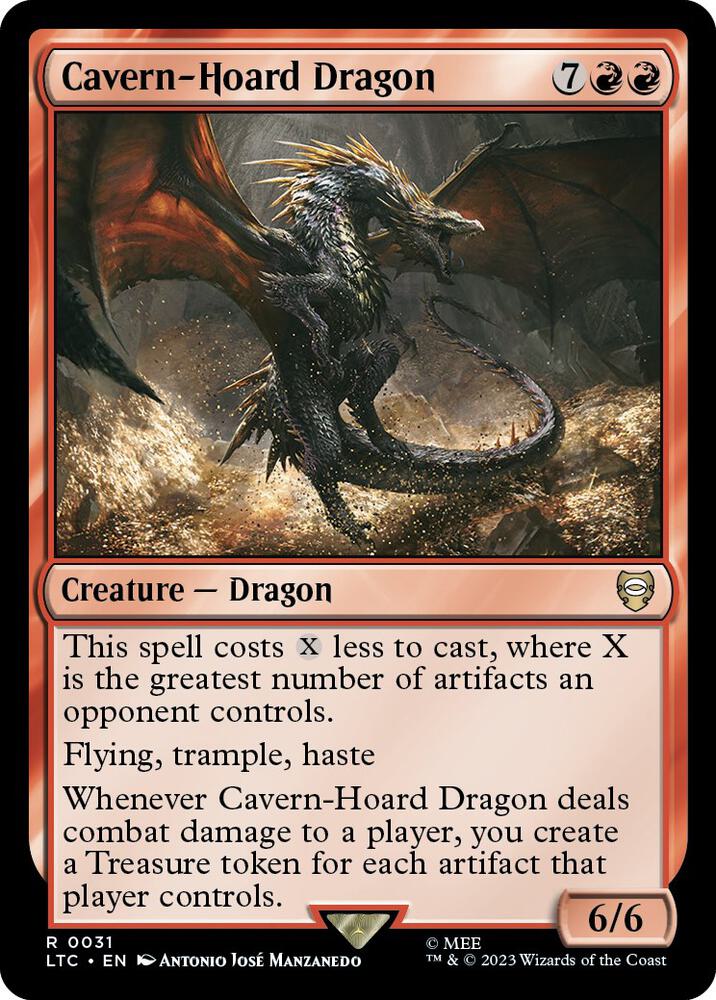 Cavern-Hoard Dragon - 31 - rare