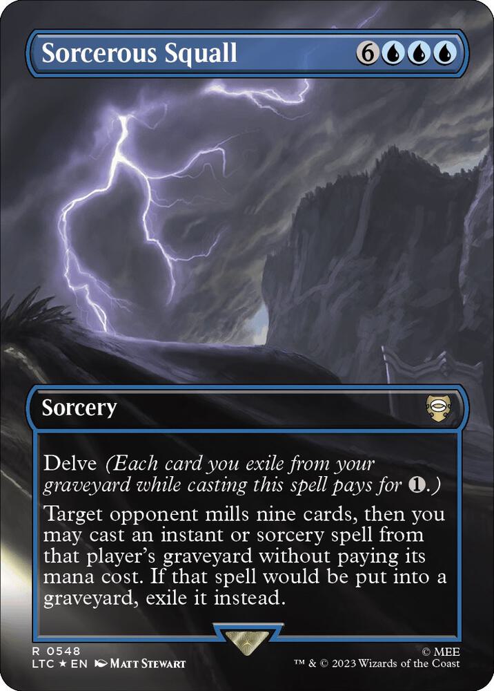 Sorcerous Squall - 548 - rare