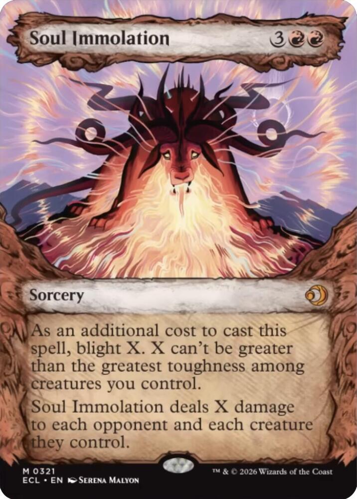 Soul Immolation - 321 - mythic
