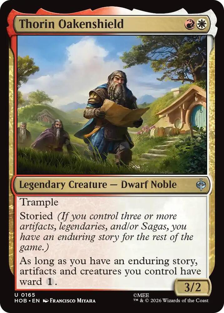 Thorin Oakenshield - 165 - uncommon