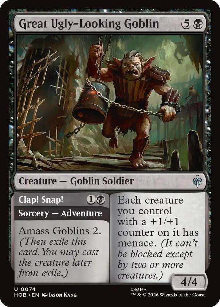 Great Ugly-Looking Goblin // Clap! Snap! - 74 - uncommon