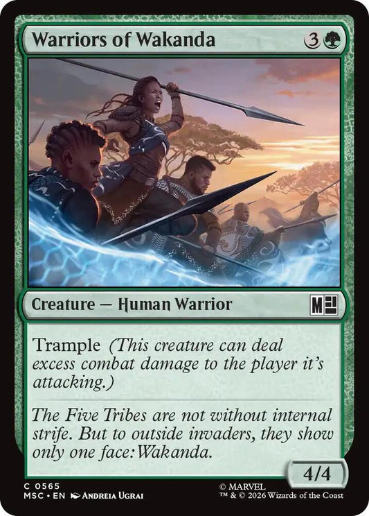 Warriors of Wakanda - 565 - common