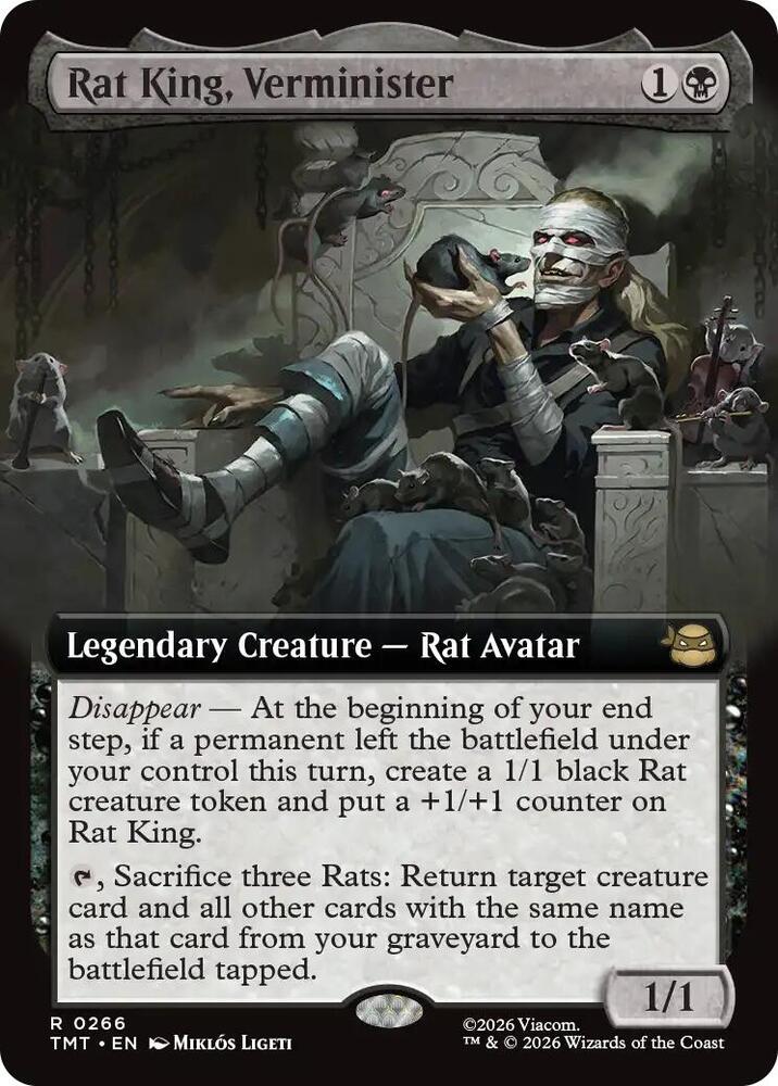 Rat King, Verminister - 266 - rare