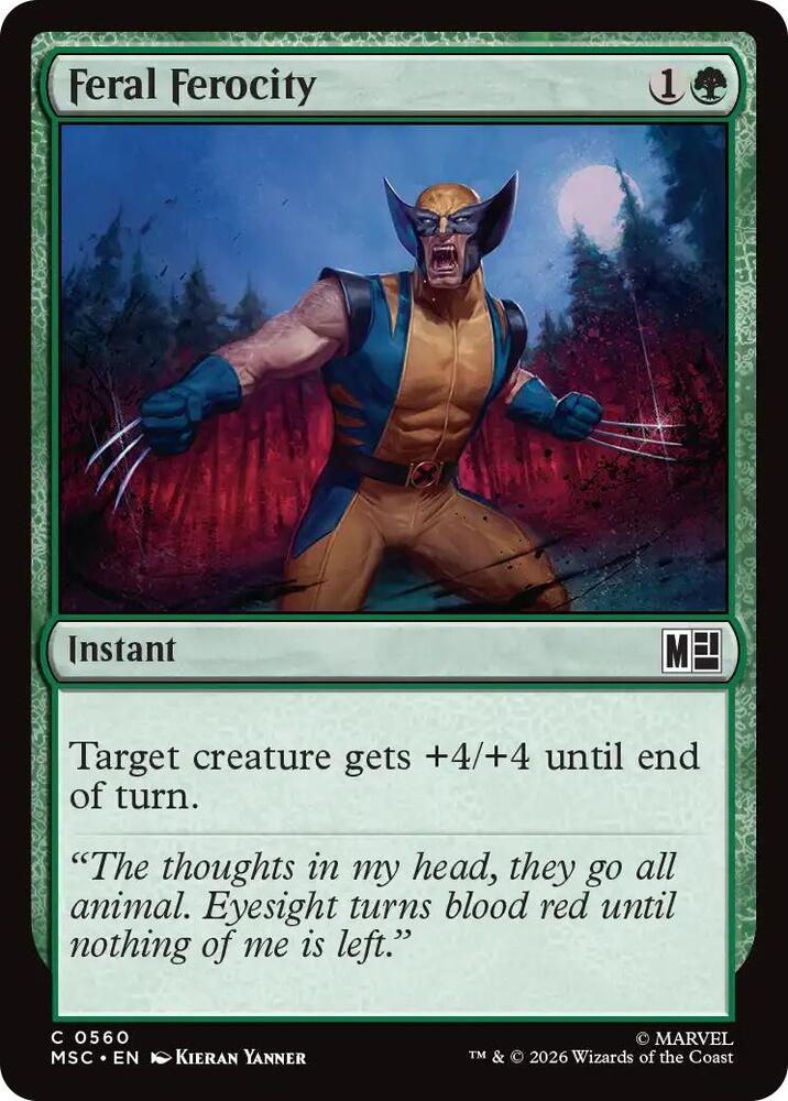 Feral Ferocity - 560 - common