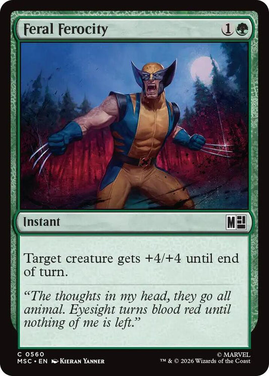 Feral Ferocity - 560 - common