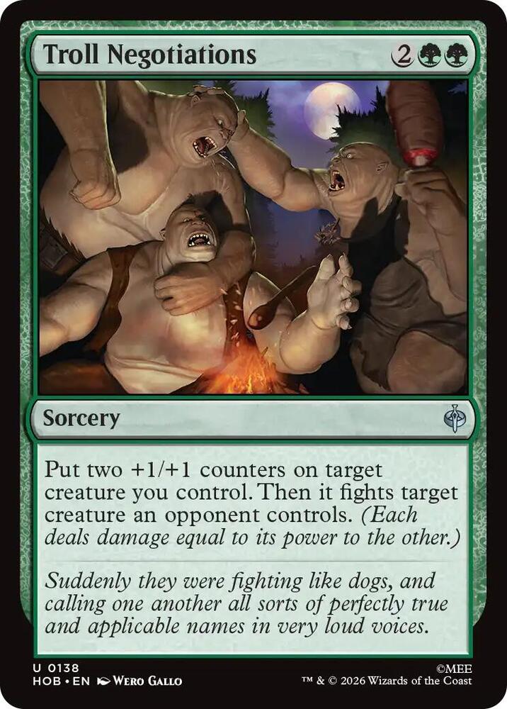 Troll Negotiations - 138 - uncommon