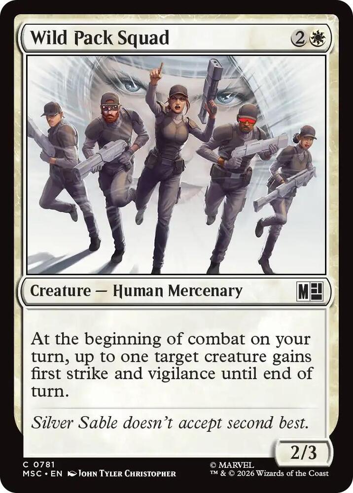 Wild Pack Squad - 781 - common
