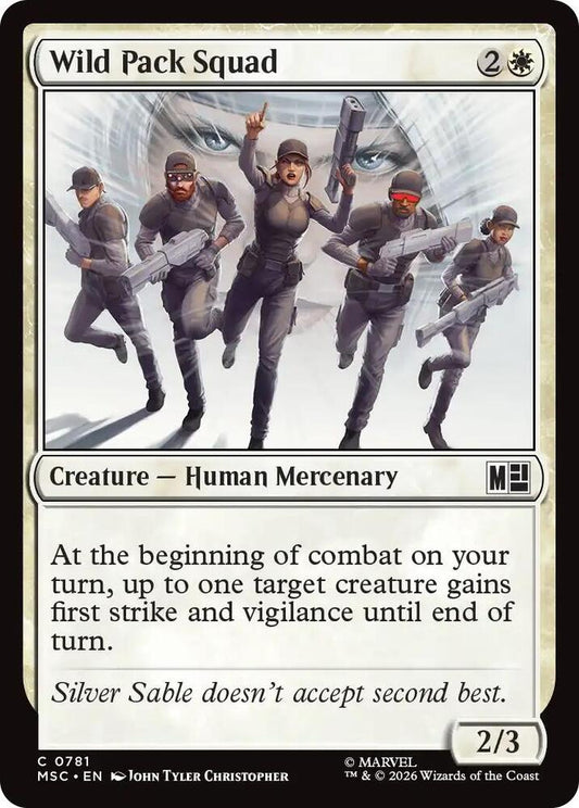 Wild Pack Squad - 781 - common