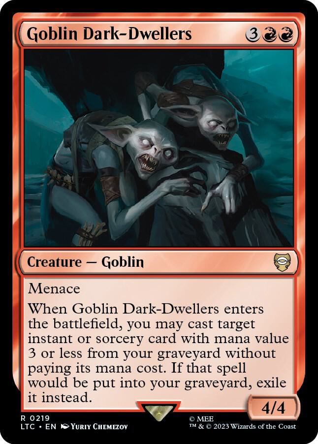 Goblin Dark-Dwellers - 219 - rare