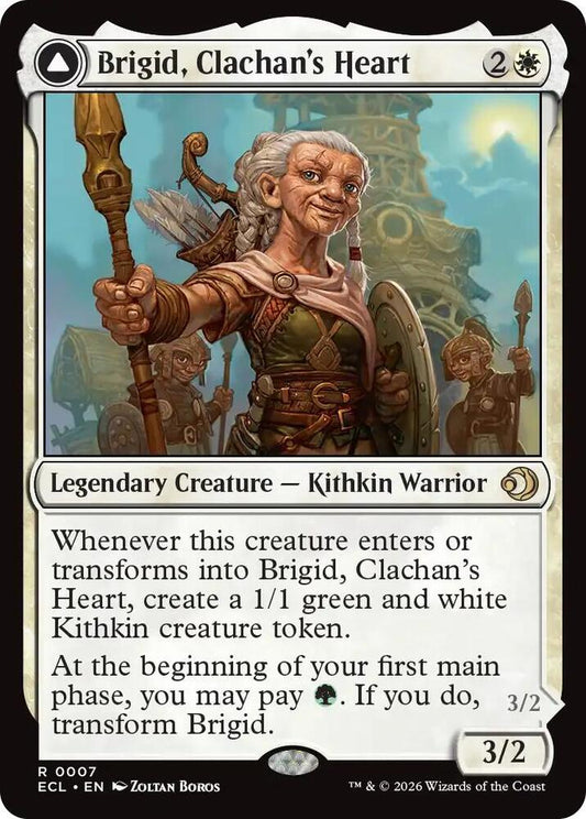 Brigid, Clachan's Heart // Brigid, Doun's Mind - 7 - rare