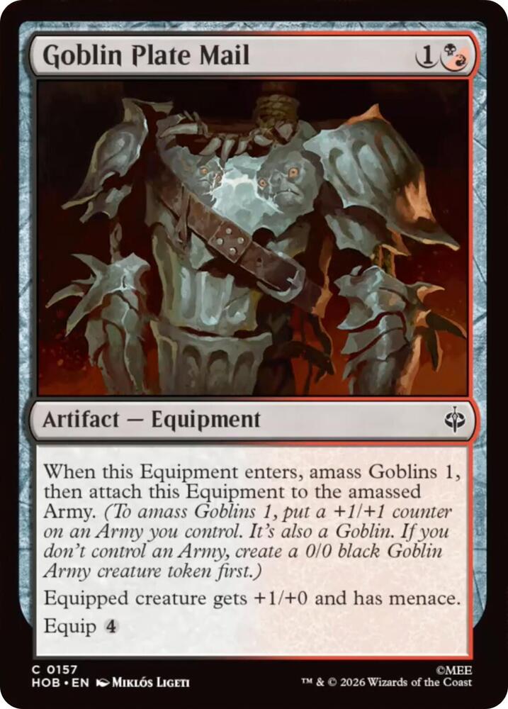 Goblin Plate Mail - 157 - common