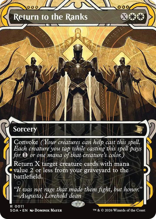 Return to the Ranks - 11 - rare