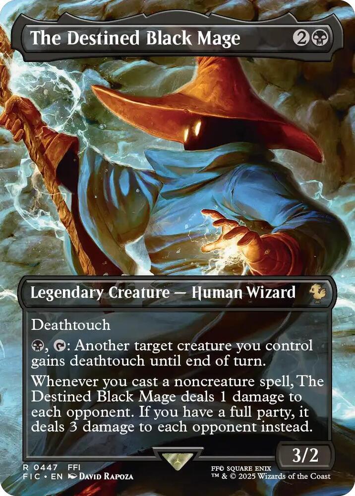 The Destined Black Mage - 447 - rare