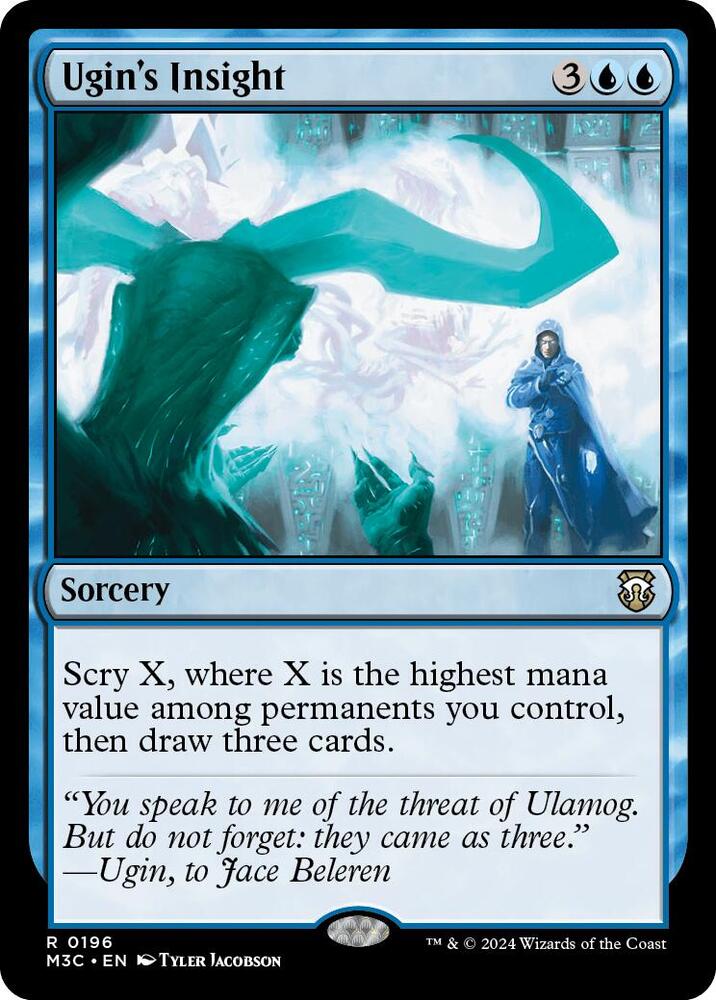 Ugin's Insight - 196 - rare