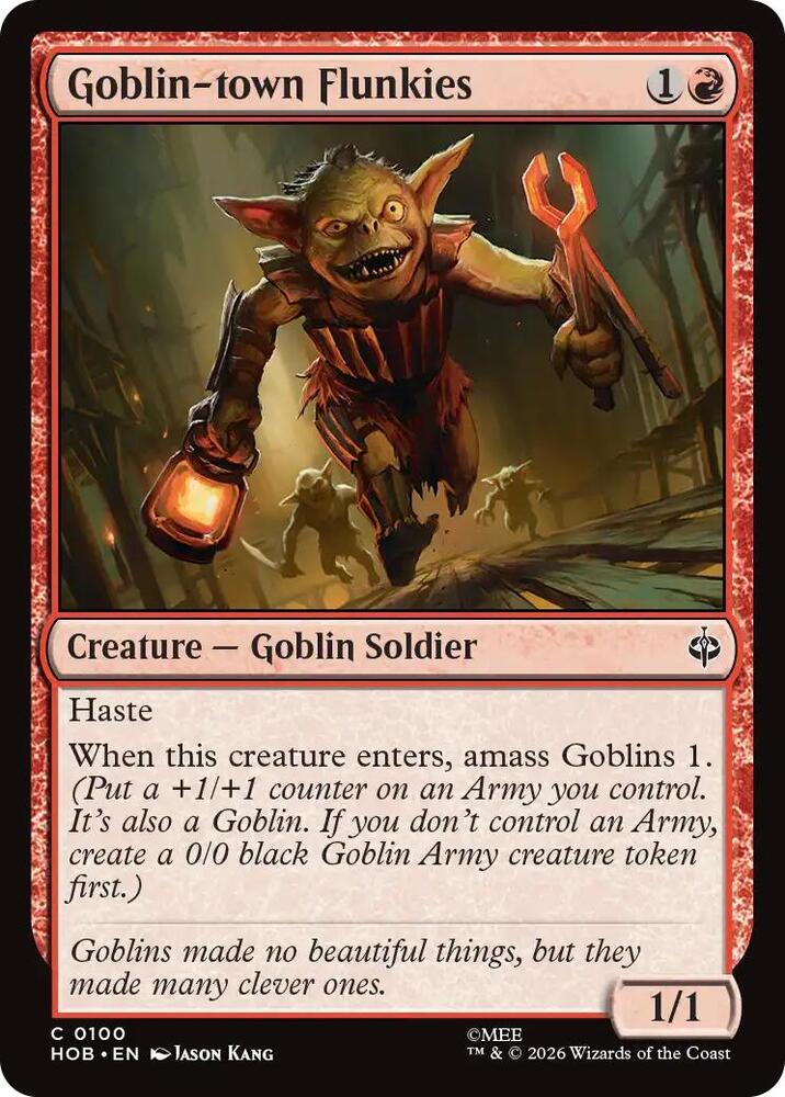 Goblin-town Flunkies - 100 - common