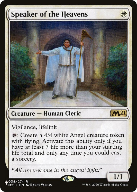 Speaker of the Heavens - M21-38 - rare