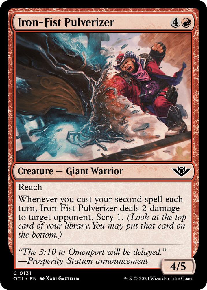 Iron-Fist Pulverizer - 131 - common