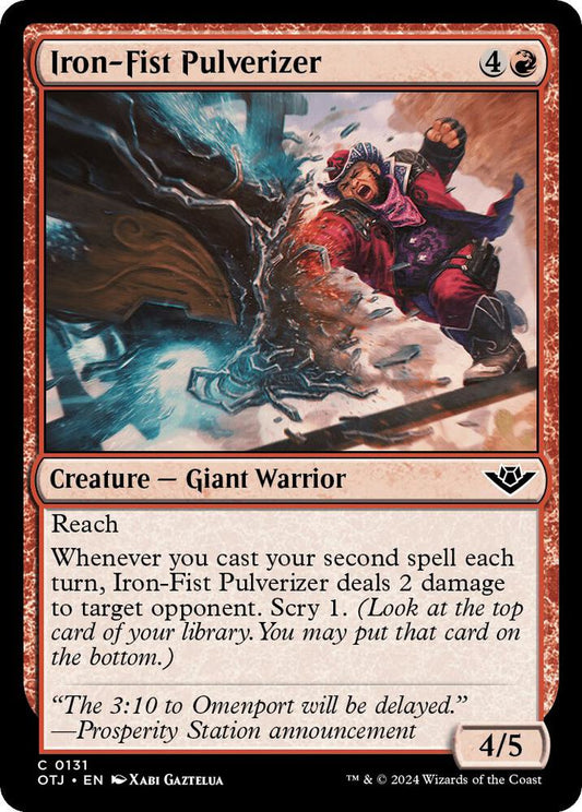 Iron-Fist Pulverizer - 131 - common