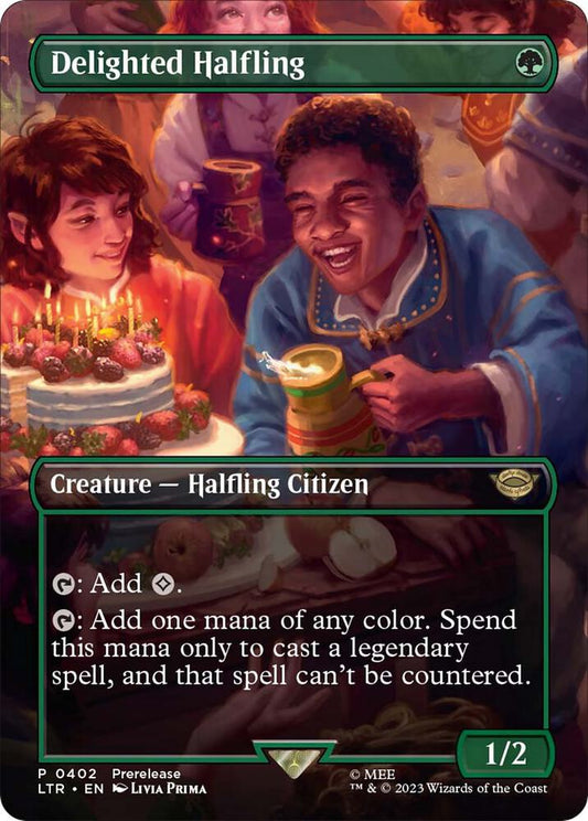 Delighted Halfling - 402 - rare