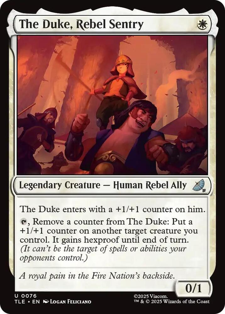 The Duke, Rebel Sentry - 76 - uncommon
