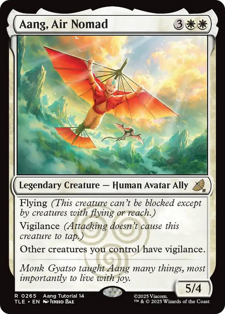 Aang, Air Nomad - 265 - rare