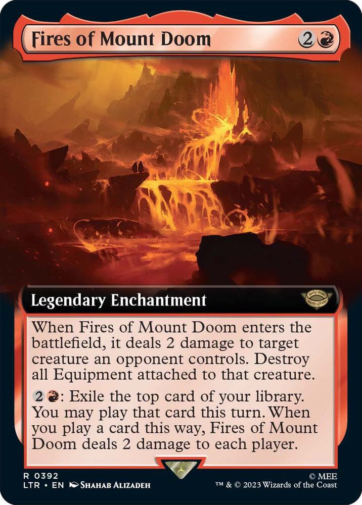 Fires of Mount Doom - 392 - rare
