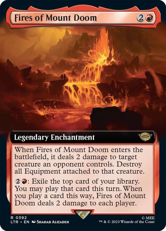 Fires of Mount Doom - 392 - rare