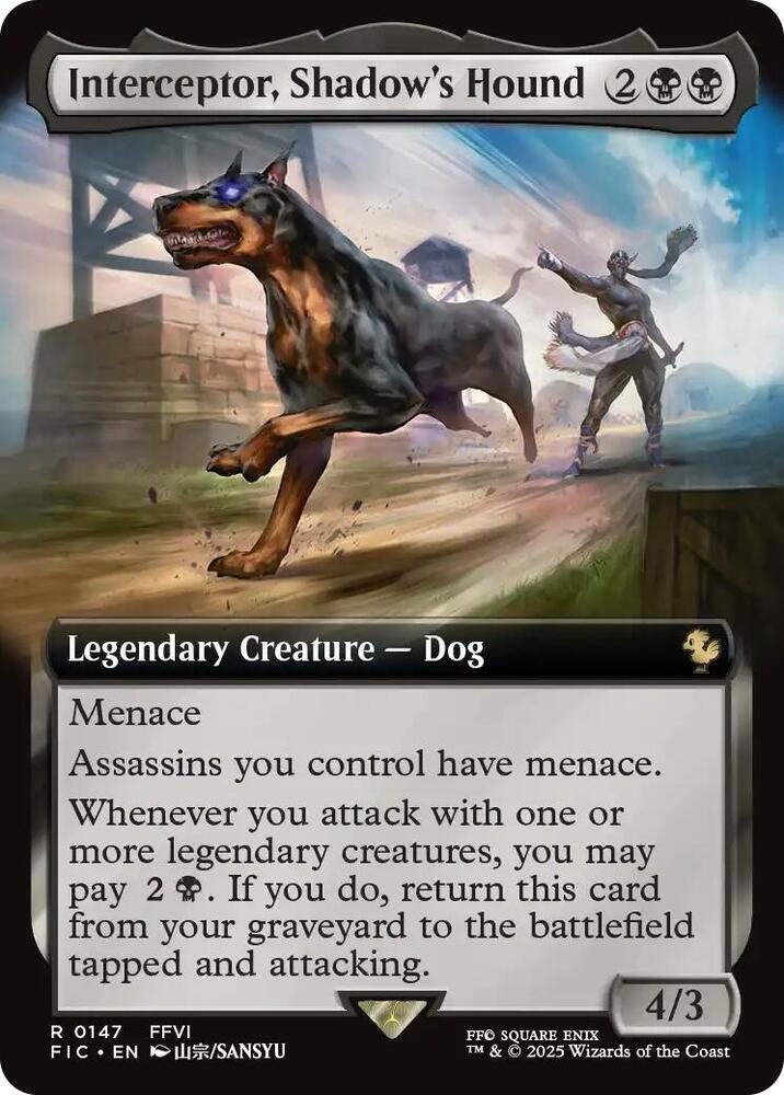 Interceptor, Shadow's Hound - 147 - rare