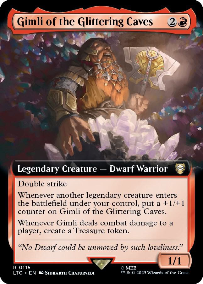 Gimli of the Glittering Caves - 115 - rare