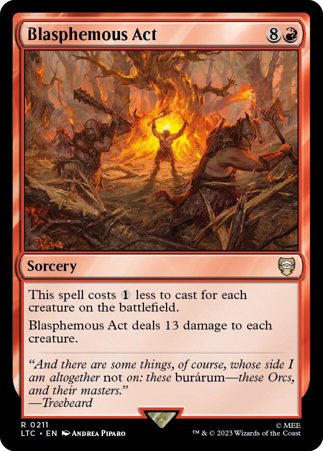 Blasphemous Act - 211 - rare