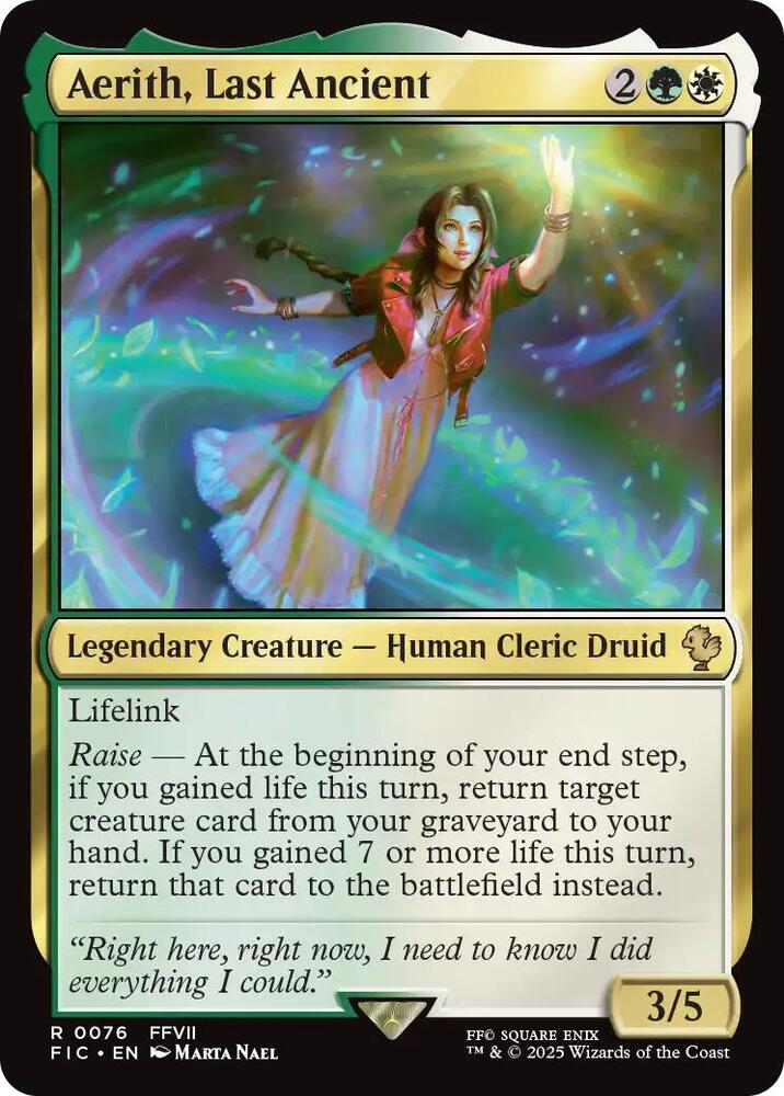 Aerith, Last Ancient - 76 - rare