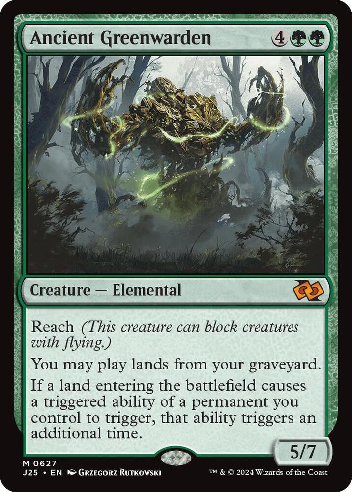 Ancient Greenwarden - 627 - mythic