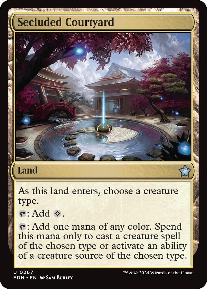 Secluded Courtyard - 267 - uncommon