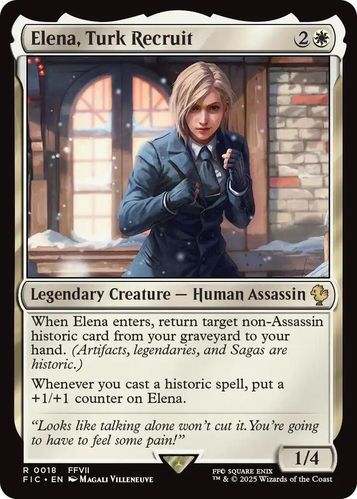 Elena, Turk Recruit - 18 - rare