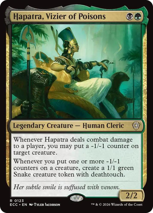 Hapatra, Vizier of Poisons - 123 - rare