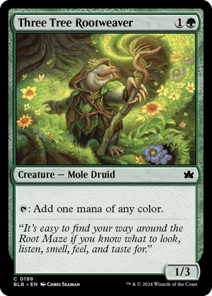 Three Tree Rootweaver - 198 - common