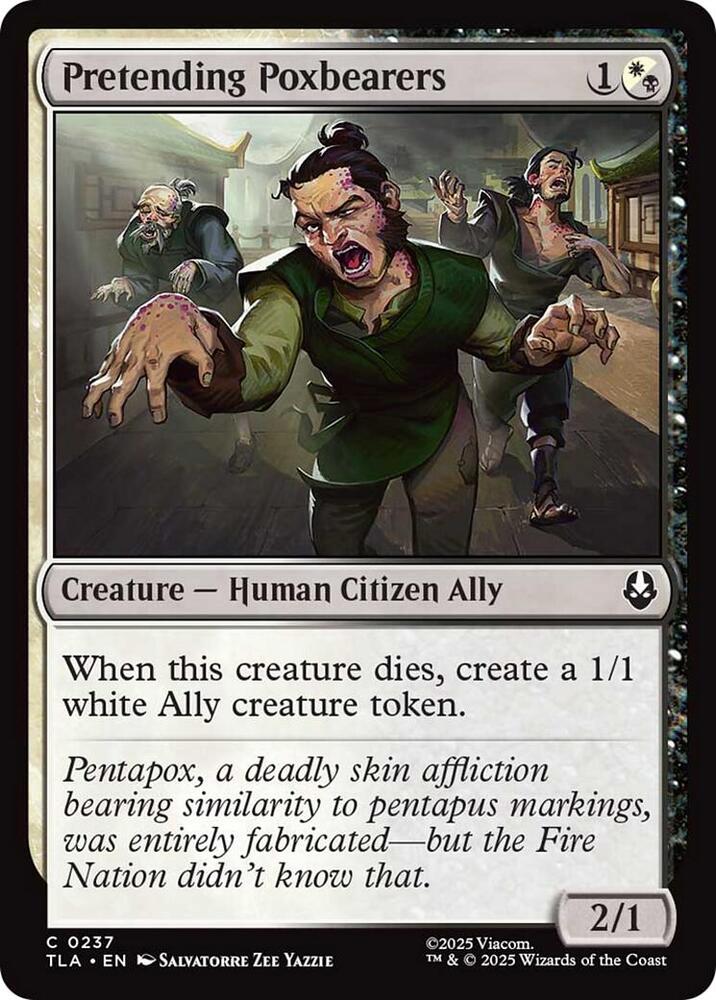 Pretending Poxbearers - 237 - common