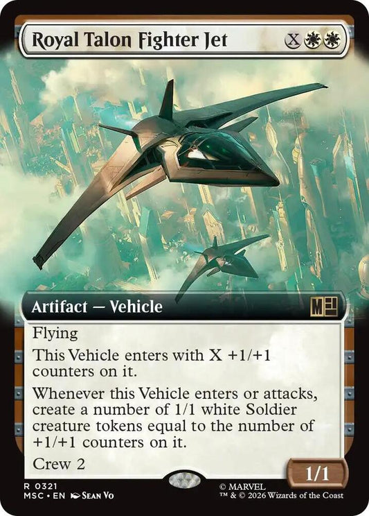Royal Talon Fighter Jet - 321 - rare