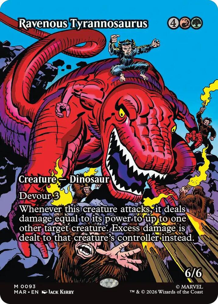 Ravenous Tyrannosaurus - 93 - mythic