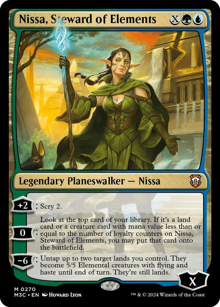 Nissa, Steward of Elements - 270 - mythic