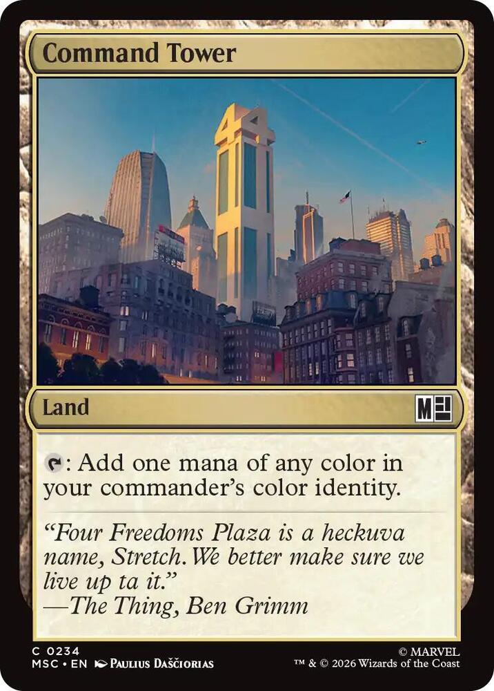 Command Tower - 234 - common