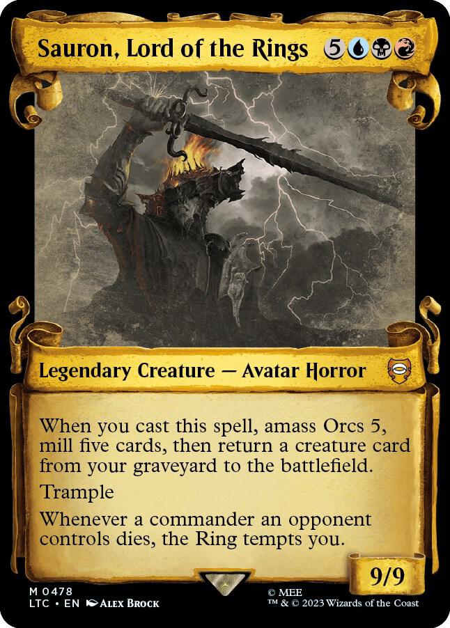 Sauron, Lord of the Rings - 478 - mythic
