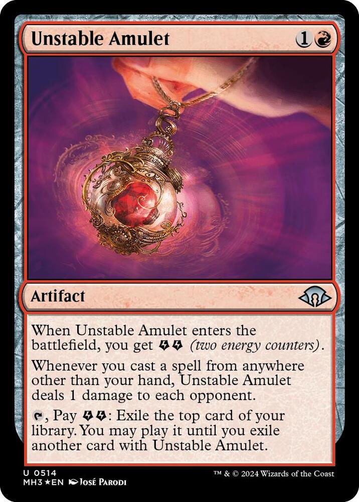Unstable Amulet - 514 - uncommon