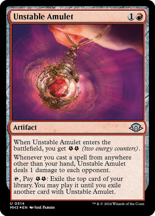 Unstable Amulet - 514 - uncommon