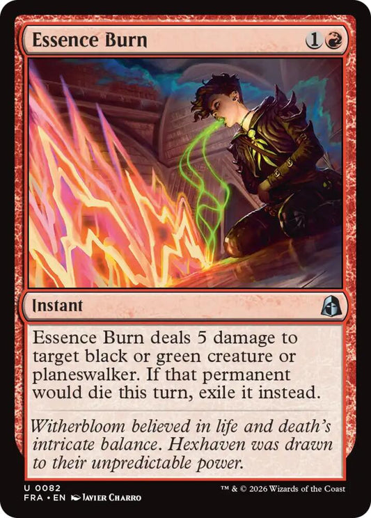 Essence Burn - 82 - uncommon
